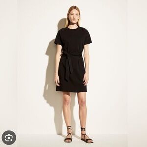 Vince Tie Waist Tshirt Dress